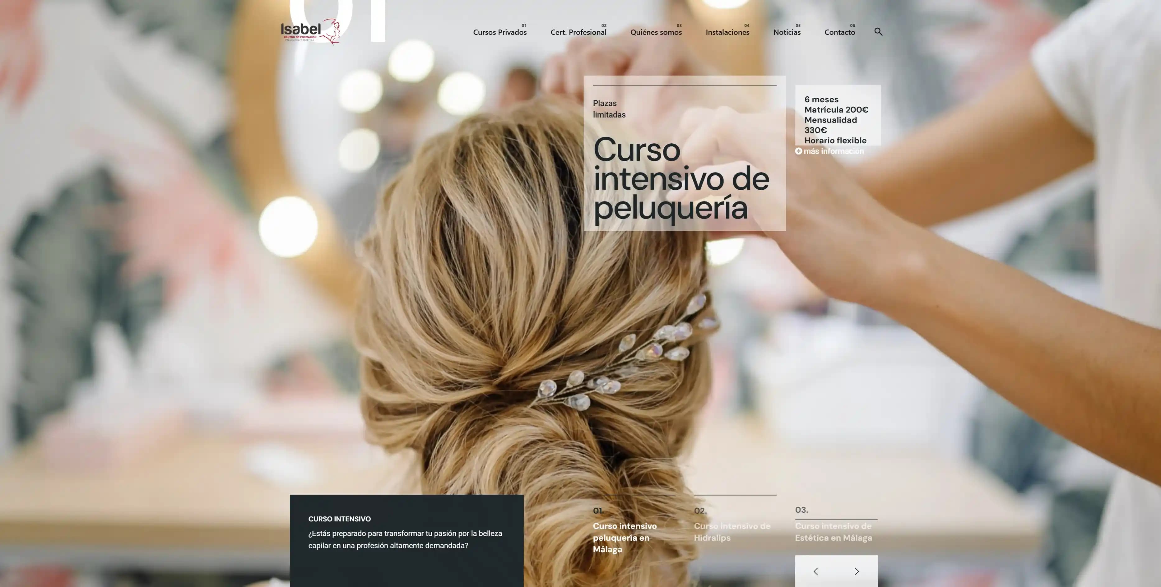 Proyecto Academia Isabel para Educación · Málaga capital